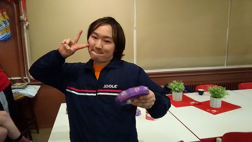 Poule A, 3e plaats voor Kento Nomura